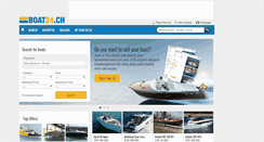 Desktop Screenshot of boat24.ch